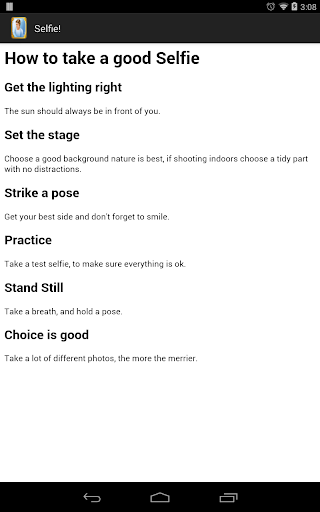 Selfie - Free photo app