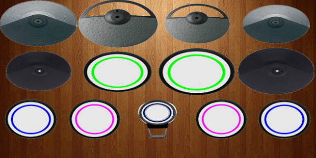 Elektrické bicí hrát - náhled