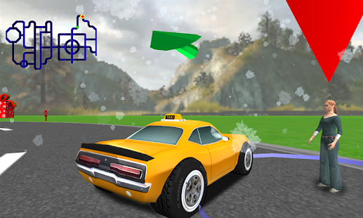 3D Santa Taxi Drive Screenshots 16