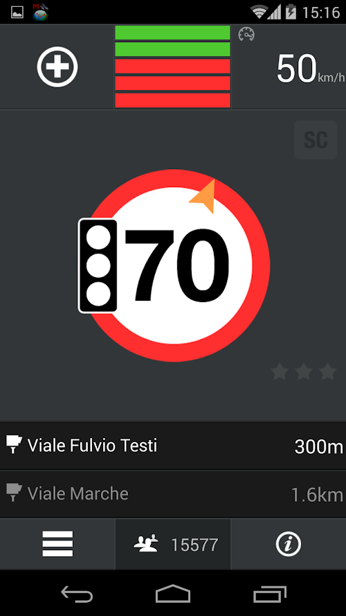 Screenshot dell'applicazione Android CamSam PLUS