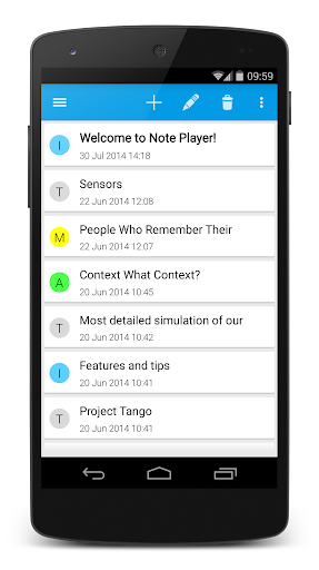Note Text Player Read aloud