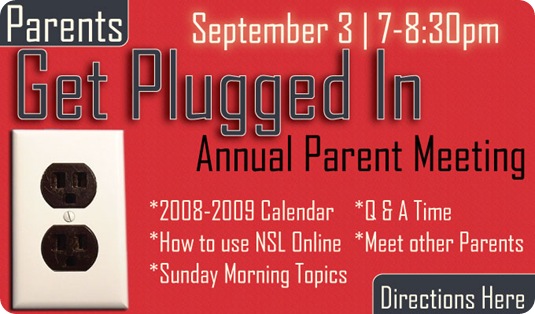 NSL Parent Meeting (click for details)