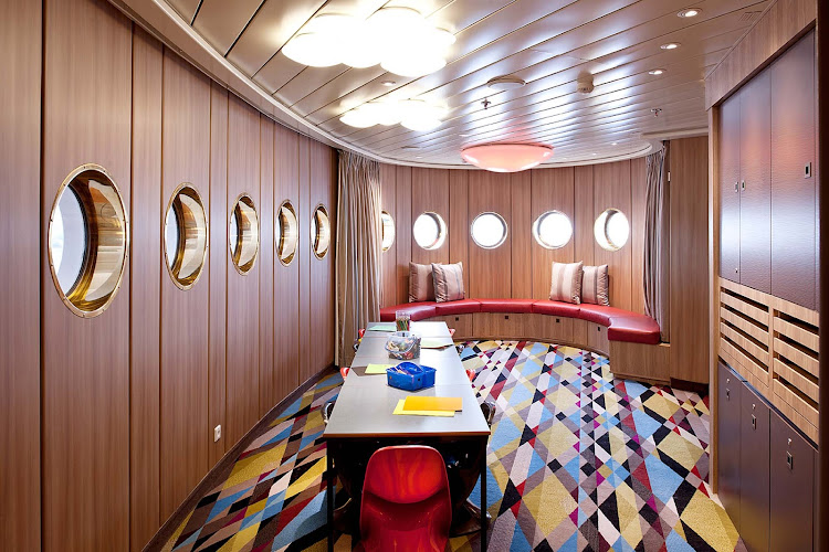 Crystal Symphony features the Fantasia Play Area, where children can have fun with other kids.