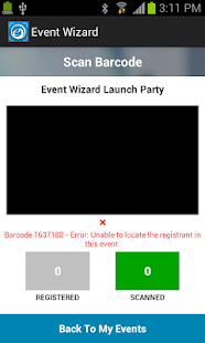 Event Wizard Attendee Scanner Screenshots 8