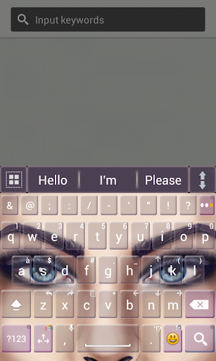 A.I.Type Theme Gallery Eyes א