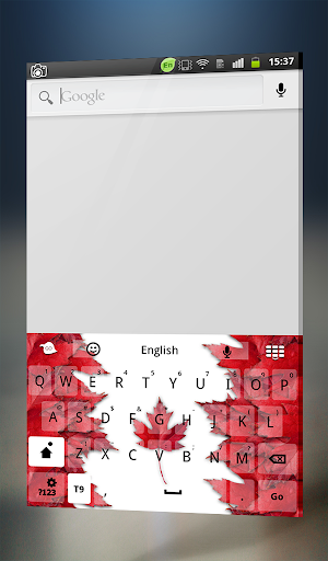 【免費個人化App】Canada Keyboard Theme-APP點子