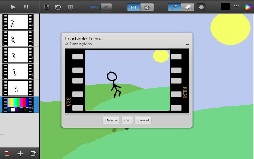 Animate Pro! Screen 3