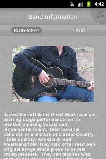 【免費音樂App】Jarrod Sterrett & Hired Guns-APP點子