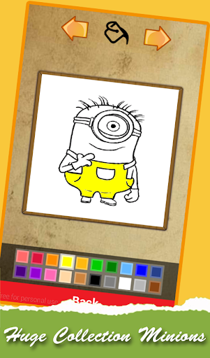 Minions Coloring Pages For Kid