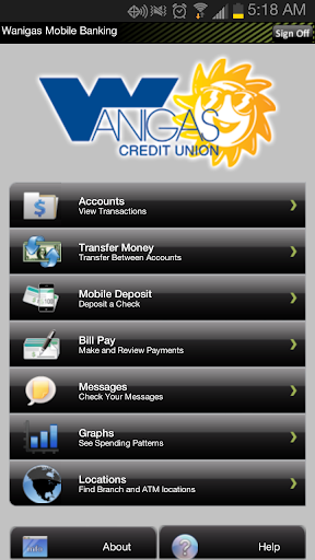 Wanigas Credit Union Mobile