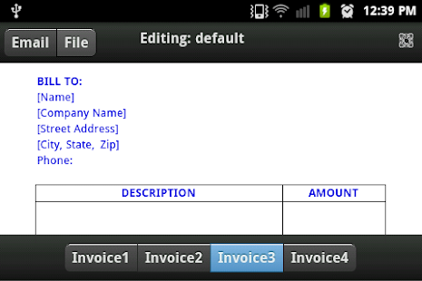 Custom Invoice Screenshots 5