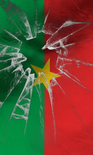 Burkina Faso flag Free lwp