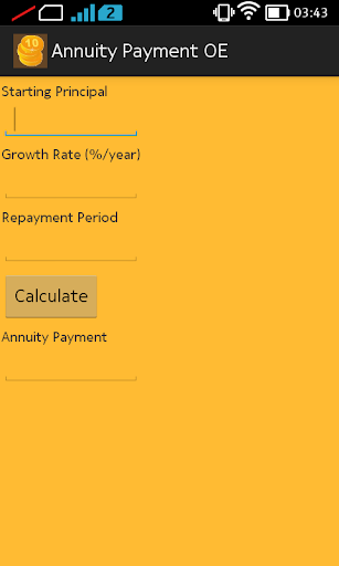 Annuity Payment OE