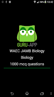 How to get JAMB WAEC Biology Guru-App 1.2 unlimited apk for bluestacks