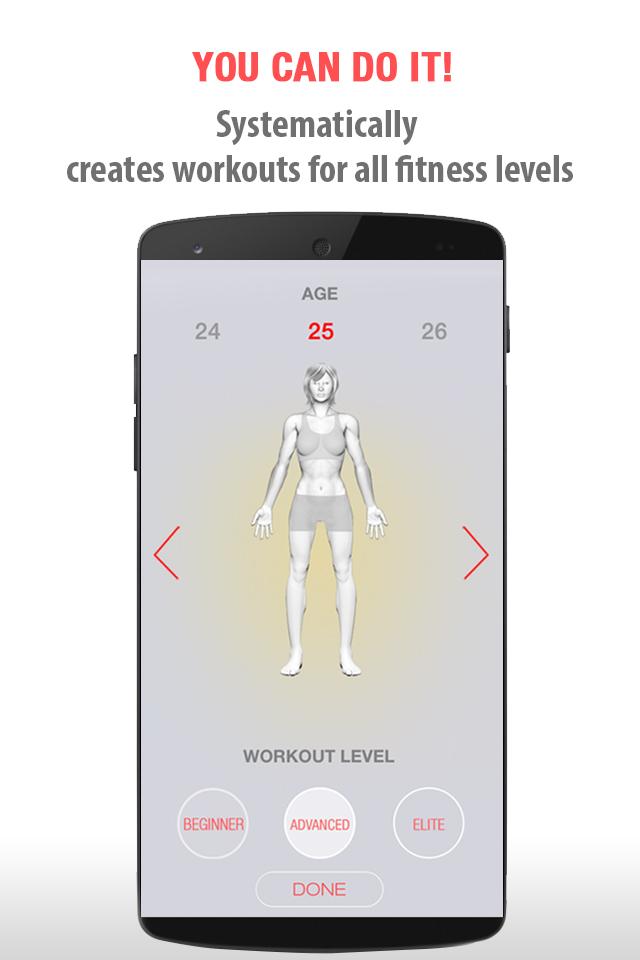 FitSpark Workout Guide Trainer Screen 2