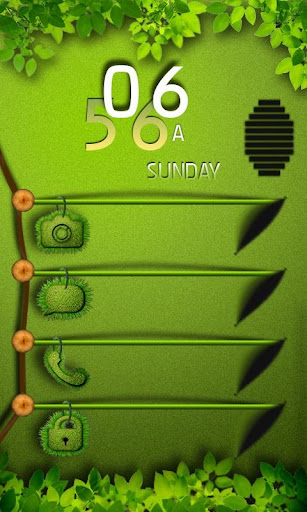 【免費娛樂App】Go Green Locker Theme-APP點子