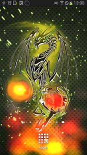 How to download Black Tribal Dragon BatteryLWP patch 1.4 apk for pc