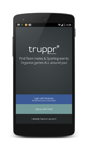 Truppr - the team spotter