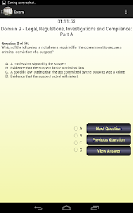 CISSP Evaluator Domain 9 Screenshots 1