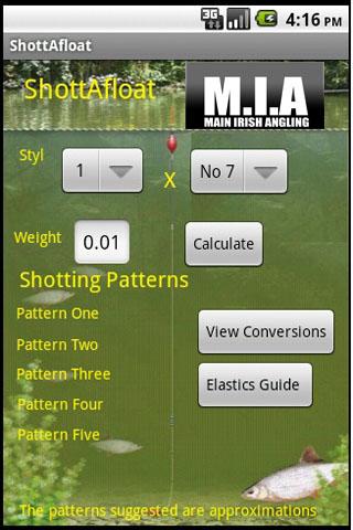 Android application ShottAfloat screenshort