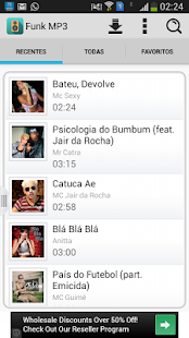 Clube do Funk MP3 Screenshots 17