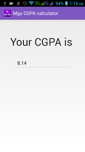 【免費教育App】Mgu CGPA calculator-APP點子