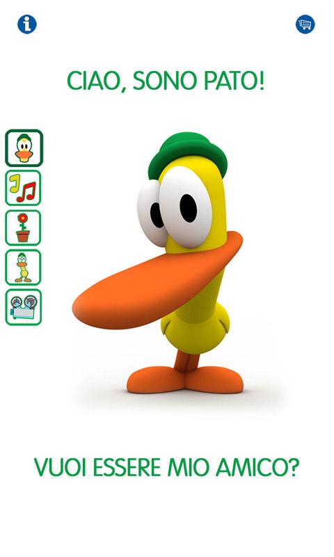 Android application Talking Pato Premium screenshort