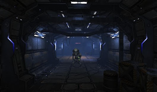 SCI-FI Corridor Live Wallpaper