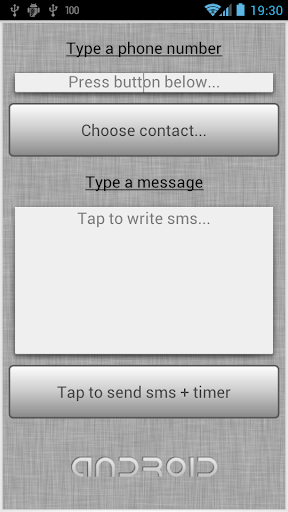 Timer SMS