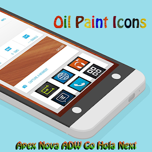  OIL PAINT ICONS APEX/NOVA/ADW v2.5.0