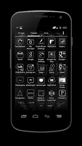 【免費個人化App】DarkJelly ROM Theme 