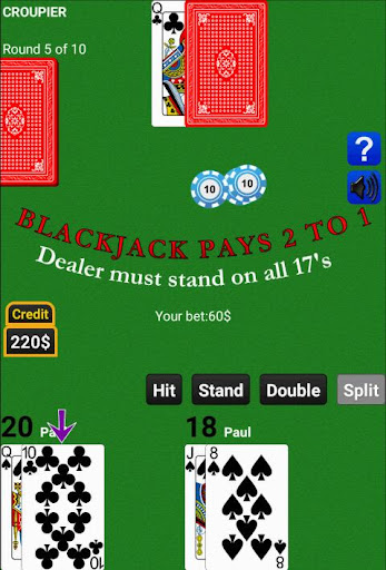 【免費紙牌App】7 and a Half & BlackJack HD-APP點子