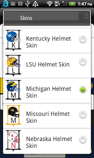 【免費生產應用App】Michigan Helmet Skin-APP點子