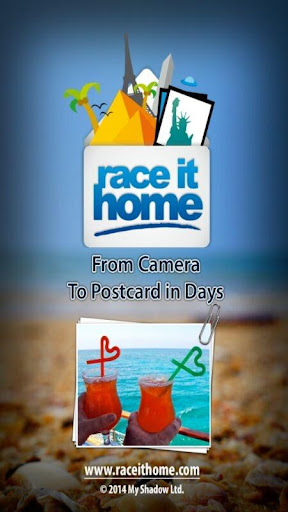 Race It Home : Send Postcards