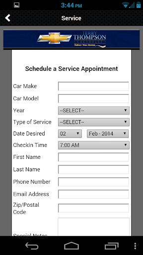 【免費商業App】Terry Thompson Chevrolet-APP點子