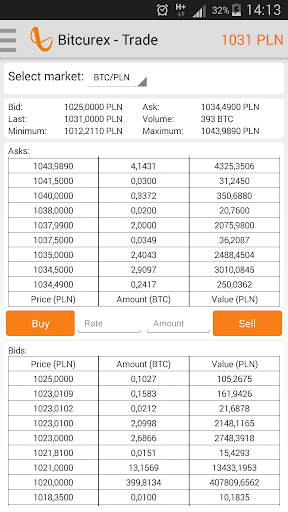 Bitcurex Mobile