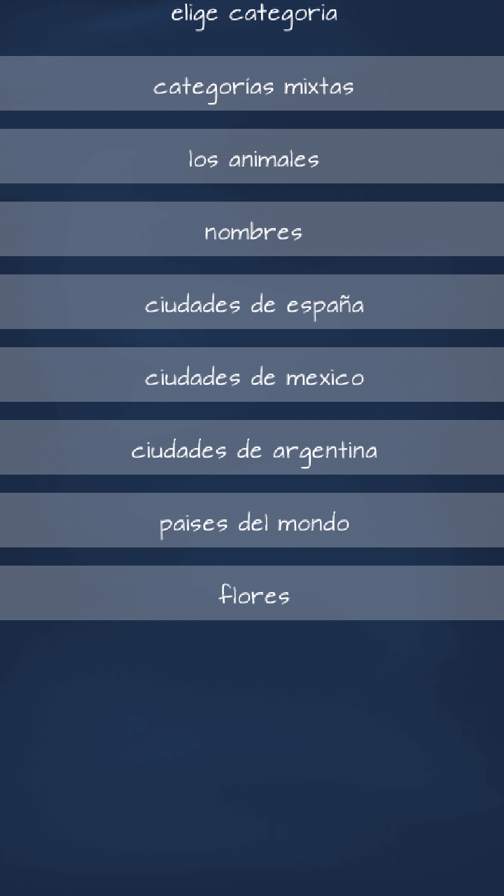 Android application Pendu Classique: France screenshort