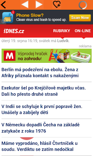 【免費新聞App】Česká tisková - České Noviny-APP點子