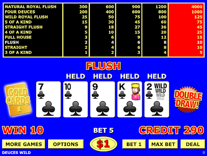 Double Draw Video Poker