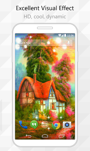 Warm Cottage Live Wallpaper