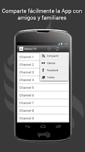 【免費媒體與影片App】Mexico TV-APP點子