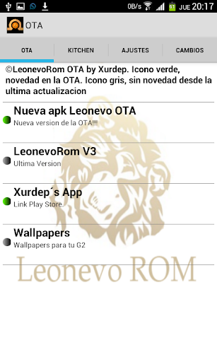 Xorware Leonevo Rom Control