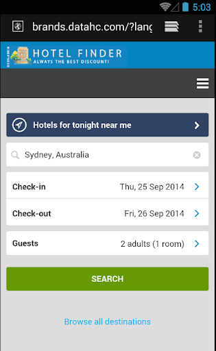 Hotel Finder