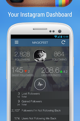 Instagram的跟随者+ - 跟随者管理工具