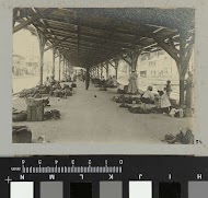 Overdekte markt aan Heiligenweg