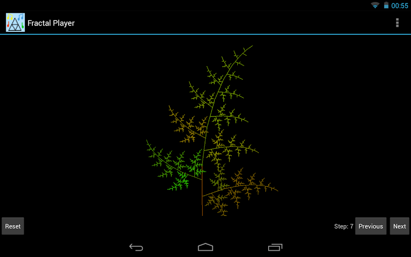 Fractal Player Screen 2