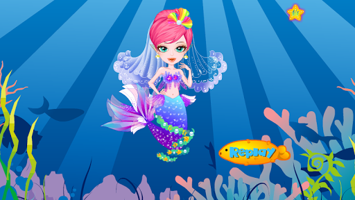 【免費街機App】Mermaid Princess Dress Up-APP點子