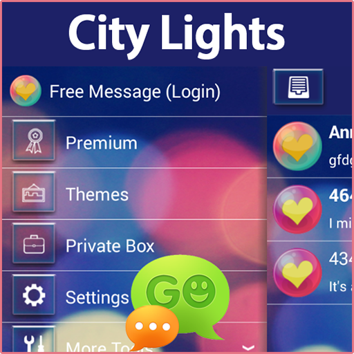 GO SMS 프로 도시의 불빛 娛樂 App LOGO-APP開箱王
