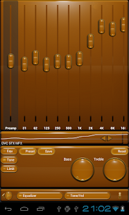 Lastest gold orange power amp skin APK for PC