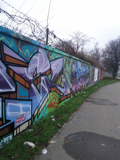 Legal Street Art Wall